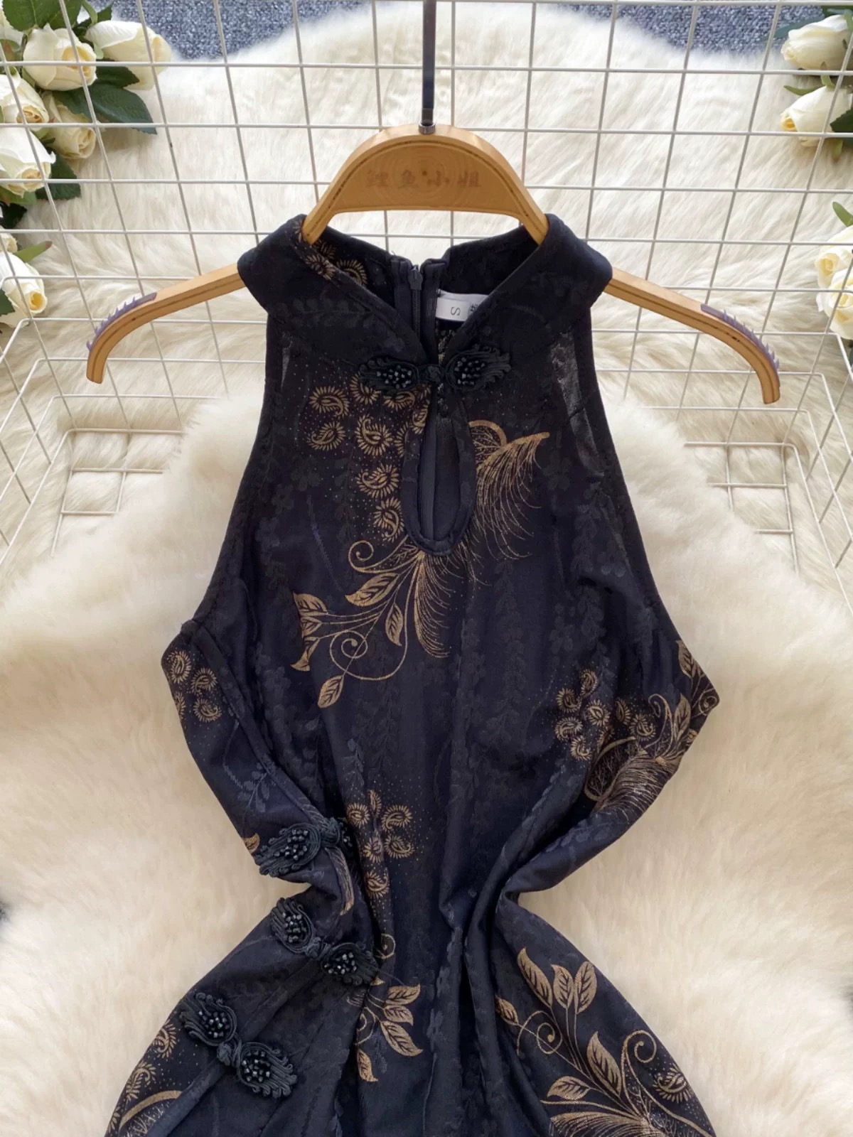 Asian side qipao dress Q233 images